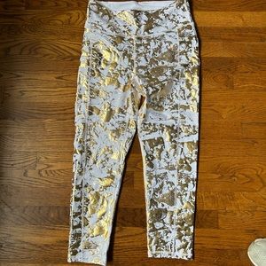 Lilly Pulitzer luxletic metallic legging, size L